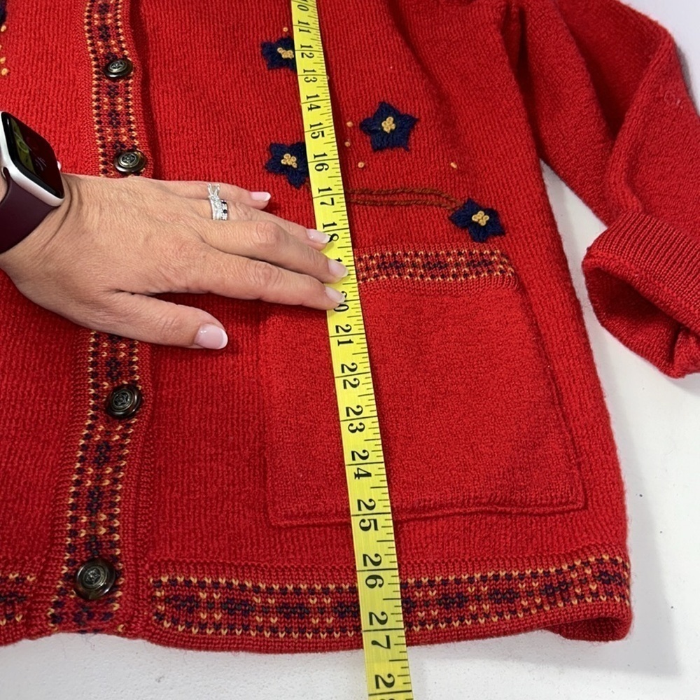 Franco Valeri Vintage Wool Cardigan - Picture 11 of 11